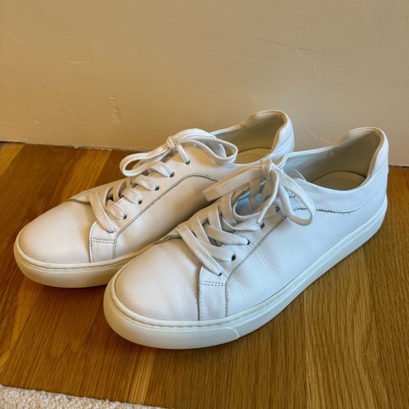 M. Gemi “The Palestra Due” white leather sneaker, size 9.5 (size 40 ½) - Picture 2 of 6